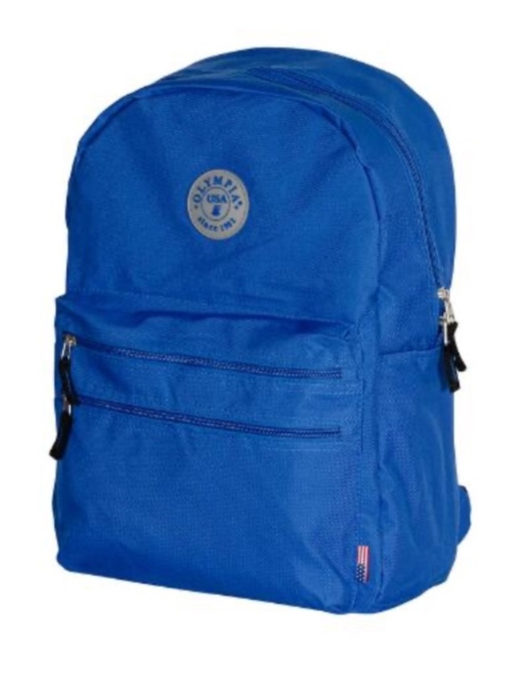 NEW Olympus Royal Blue Compact Backpack with Front Organizer